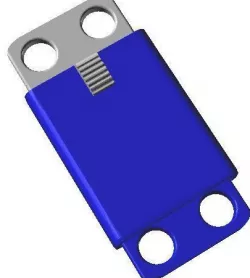 Box clasps 24 - library techique 3D for the conception of jewels 3D print model