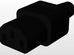 C16 AC power connector