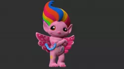 Cartoon Character Rainbow Zelph 3D Print High Detailed Model 3D print model