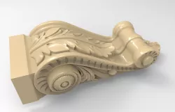 Carved CNC 3D print model 3D print model