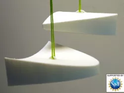 Center of mass manipulatives for calculus classes