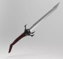 Corvos blade 3D print model