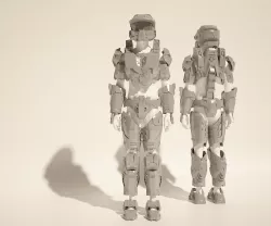 Custom Master Chief Halo4 cosplay style costume files for 3d pri 3D print model