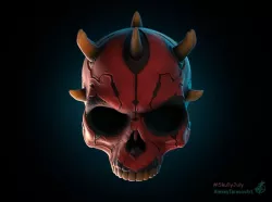 Darth Maul skull 3dprinting 3D print model