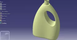 DETERGENT BOTTLE with Generative Shape Design IN CATIA V5