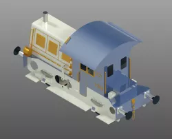 diesel-electric loco sik321