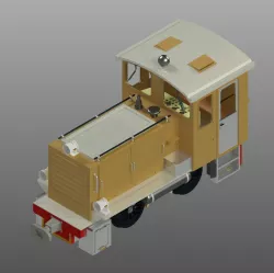 Diesel-hydraulic loco 'the Kof'