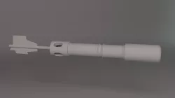Dishonored Incendiary Bolt 3D print model