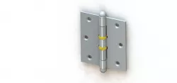 Dobradiça 3 1/2" x 3" (2 anéis)