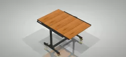 DOUBLE FACE TABLE