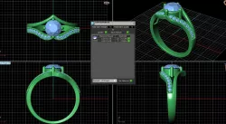 Elves ring 265 3D print model