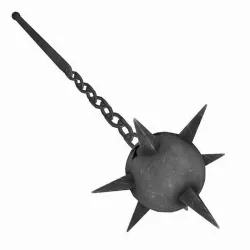 English flail mace 3D model