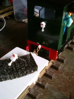 g gauge 3d printed rear led loco lamp