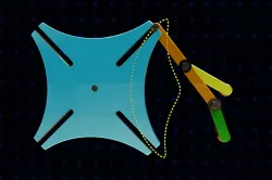 Geneva Wheel 4 Bars Mechanism