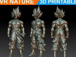 Goku 3d printable 180706 3D print model