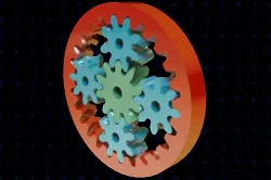 Herringbone Planetary Gear Mechanism