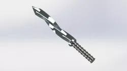 Jagdkommando Twisting Tri-Dagger