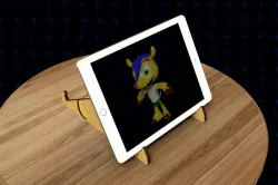 Laser-Cut Ipad Stand