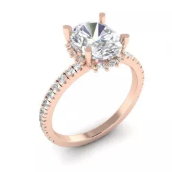 Little princess ring 075 3D print model