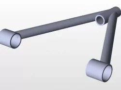 Locost rear upper wishbone