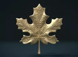 Maple Leaf 3D print model