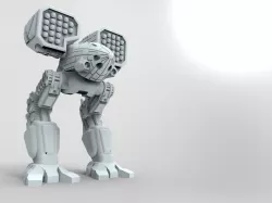 Mech battletech Catapult 3D print model