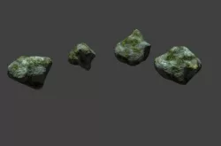 Mossy rocks 3D model