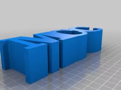 My Customized 3 Letters in a Row