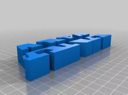 My Customized TEXT pencil holder