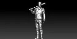 Negan The Walking dead 3d print  3D print model