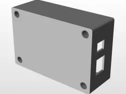 NEXTION 2.4" ENHANCED DISPLAY FACE AND CASE