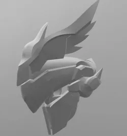 Overwatch Reinhardt Helmet - Balderich 3D print model