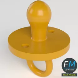 Pacifier 3D model