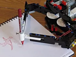 Pen holder for EV3 Drawing robot
