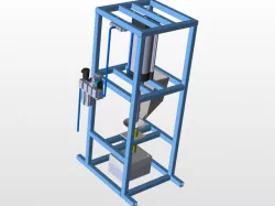 Pneumatic injection molding machine, Martin Vasko
