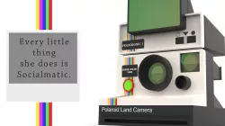 Polaroid Land Camera 1000  3D print model