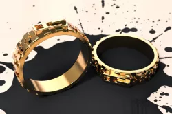 ring lock 3D print model