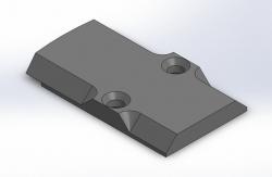 RMR Glock Slide Plate 3D print model