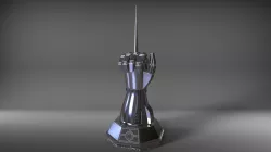 ROBOCOP HAND STATUE  3D print model