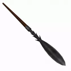 Sawtooth spear 3D model