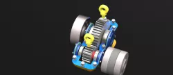 Single tap reducer ( Transfer box)/Redüktör