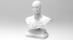 Spider-Man 2099 Bust 3D Printable Model 3D print model