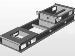 Split Case Pump Base