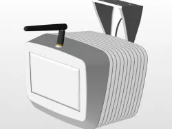Stevenson Screen for Solar Weather Station V2