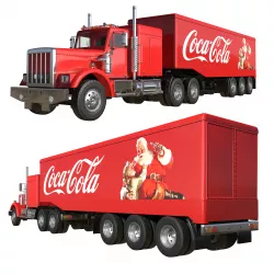 Tamiya King Hauler Truck Toy 3D model