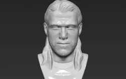 Thor Chris Hemsworth Avengers bust 3D printing ready stl obj  3D print model