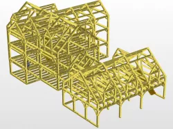 timber house structure