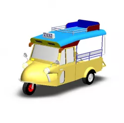 Tuk Tuk Frog Head
