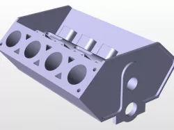 V8 engine