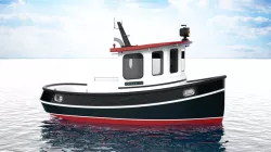 16' Mini Tug Boat SWEET16 - NavalArt
